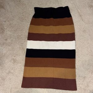 EXPRESS high waisted midi sweater skirt! 🍁🍁🍁